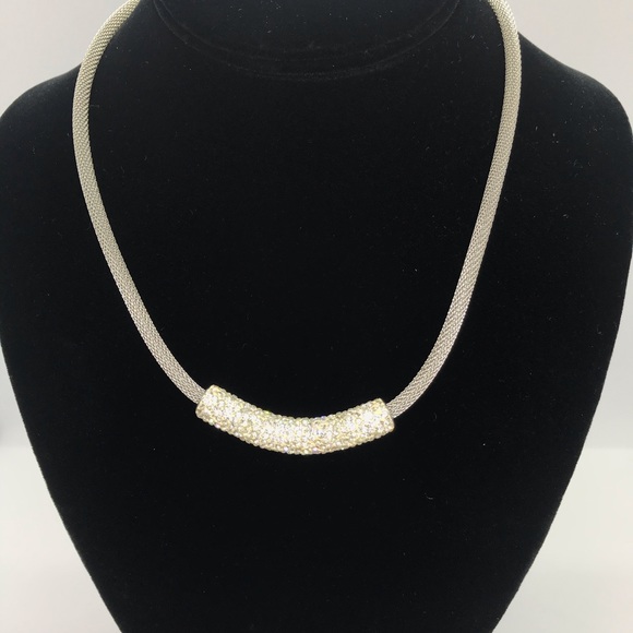 Sparkly Mesh Necklace - Picture 2 of 3